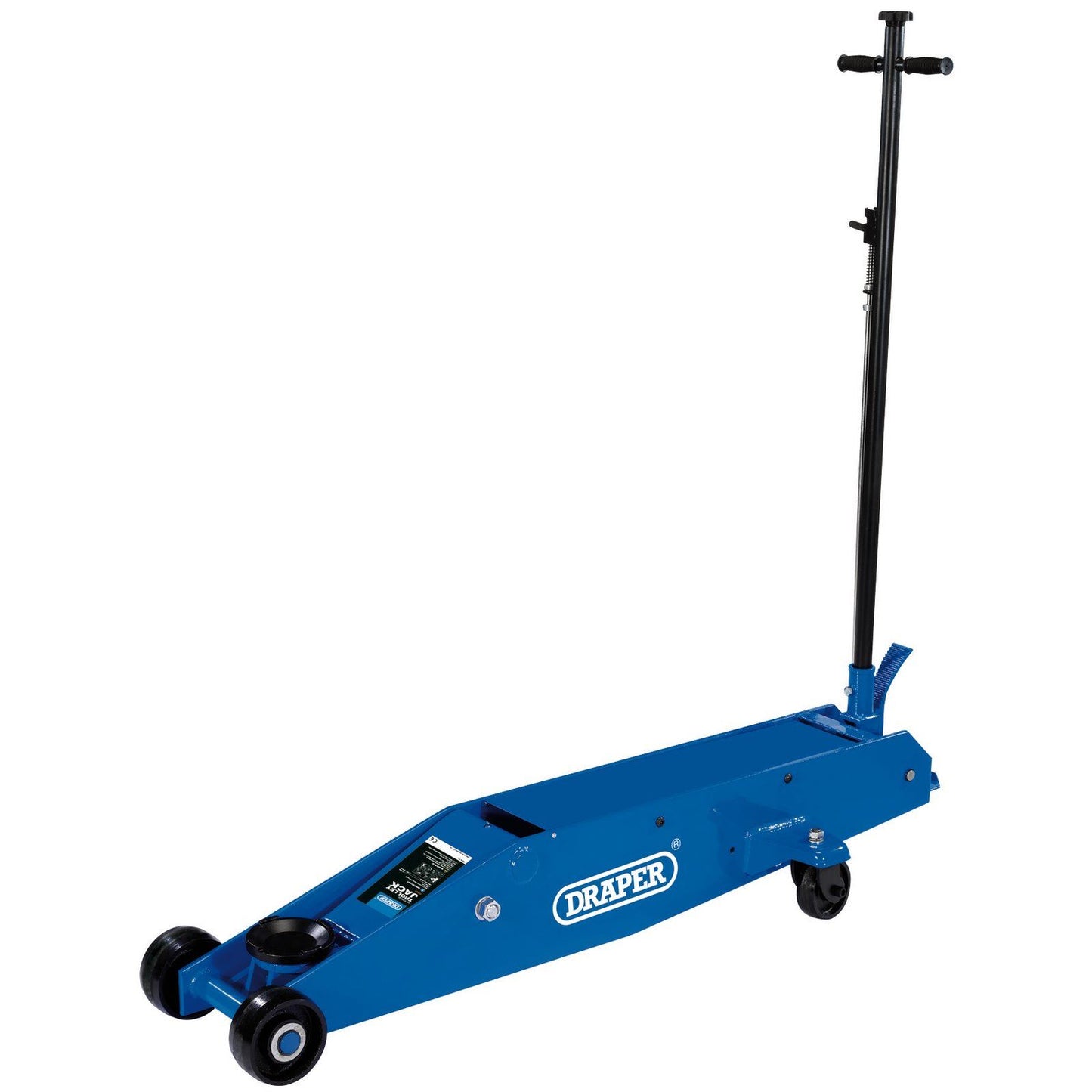 Draper 03494 TJ10LR Long Chassis Trolley Jack (10 Tonne) 10 ton