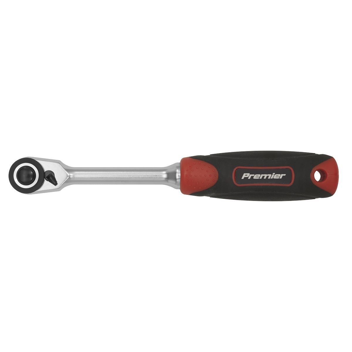 Sealey Compact Head Ratchet Wrench 1/4"Sq Drive - Platinum Series AK8987