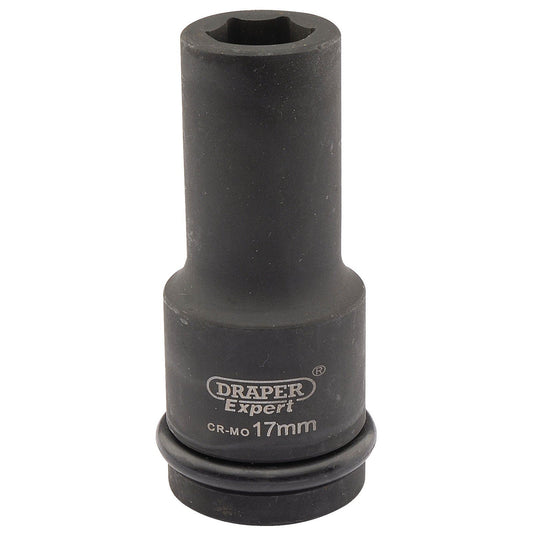 Draper Expert 17mm 3/4" Square Drive Hi-Torq® 6 Point Deep Impact Socket 05049