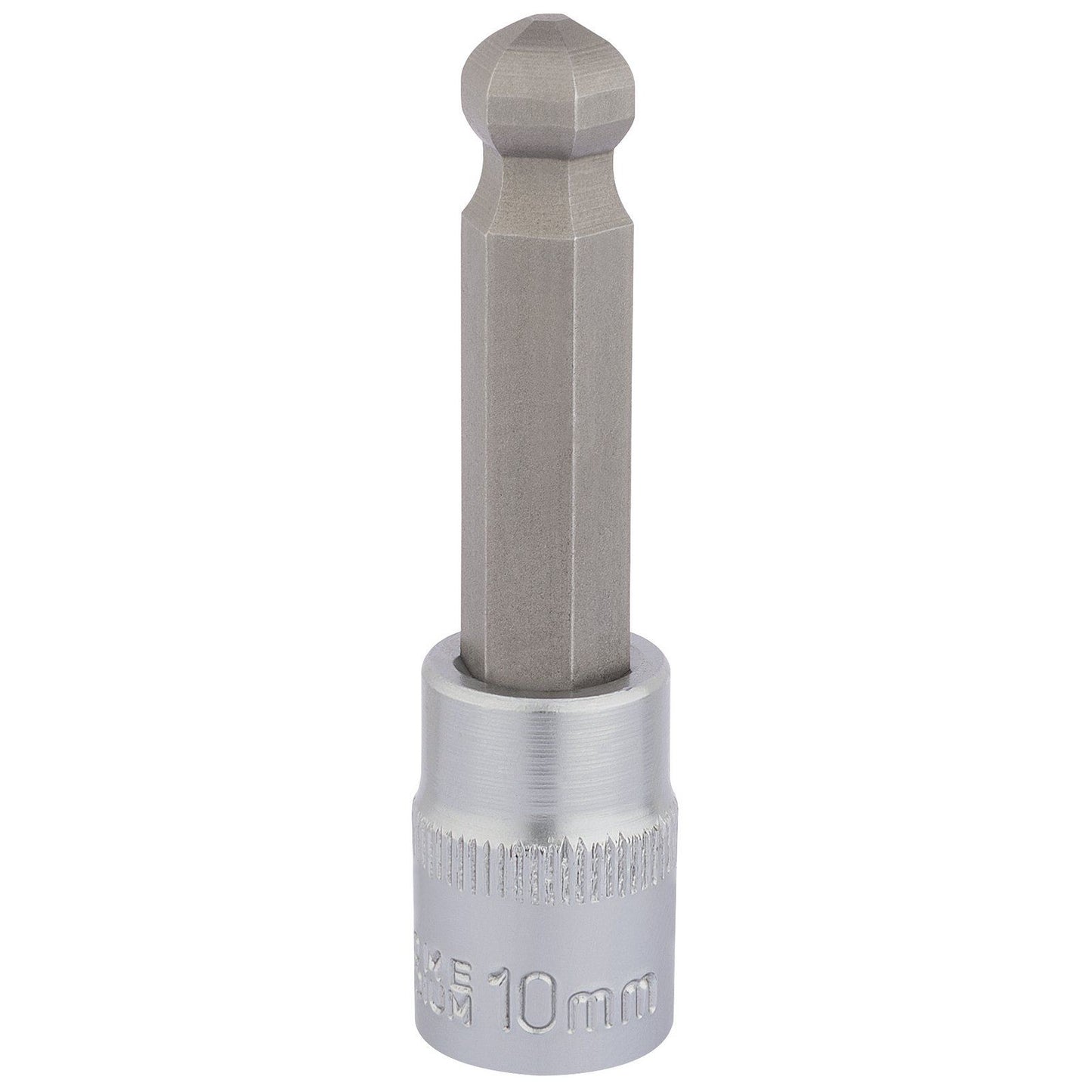 Draper 3/8" Square Drive Ball End Hexagonal Socket Bits (10mm) (16293)