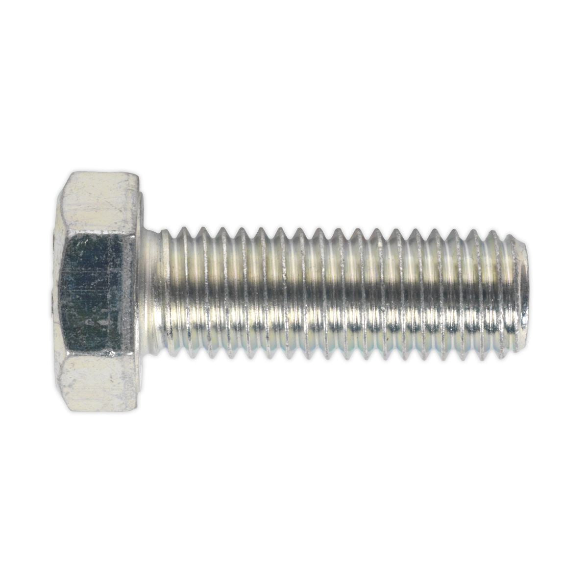 Sealey HT Setscrew M14 x 40mm 8.8 Zinc Pack of 10 SS1440