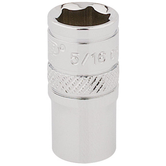 Draper Expert Quality 1/4" Square Drive Hi-Torq 6 Point Socket - 5/16" - 48670