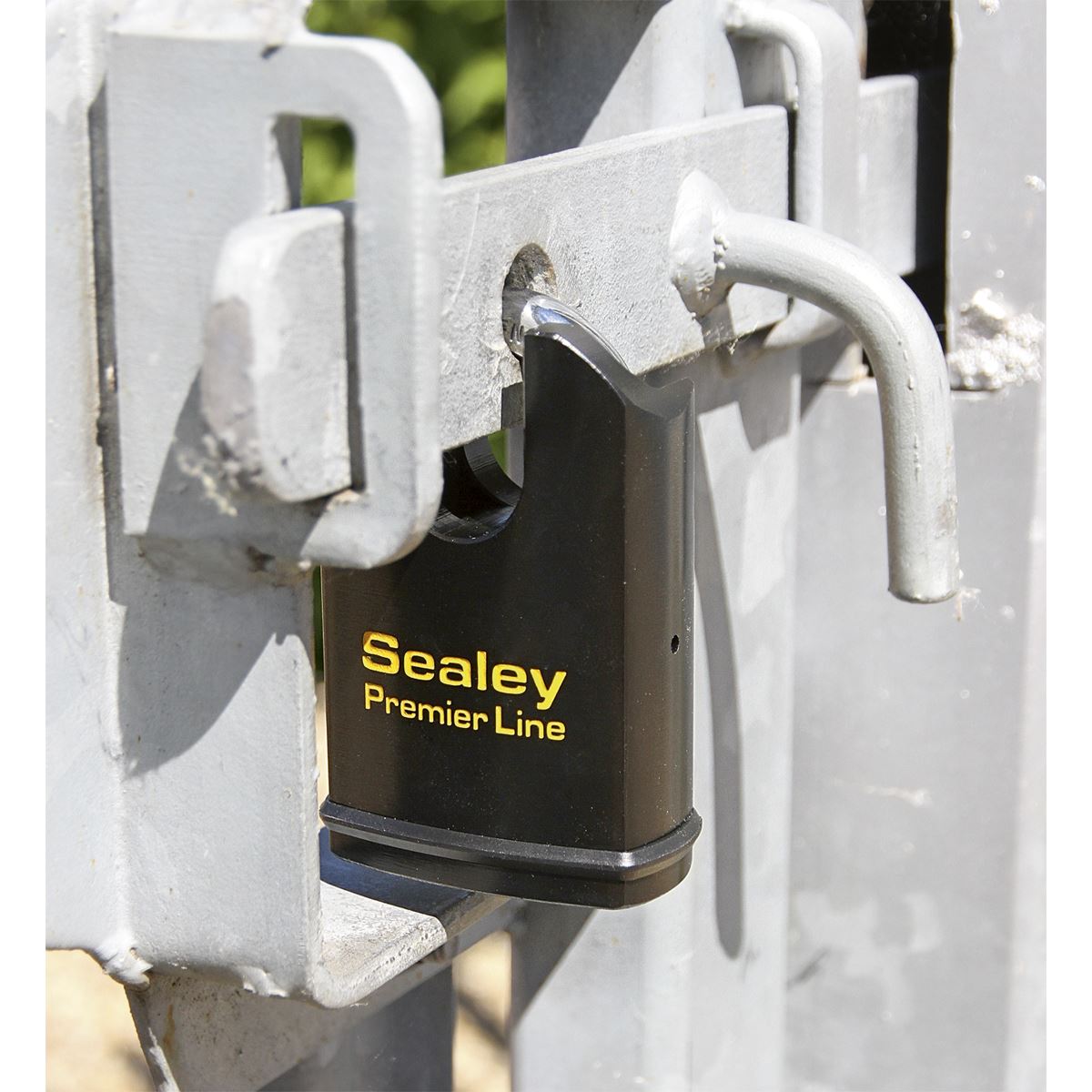 Sealey Steel Body Padlock Shrouded Shackle 61mm PL503S