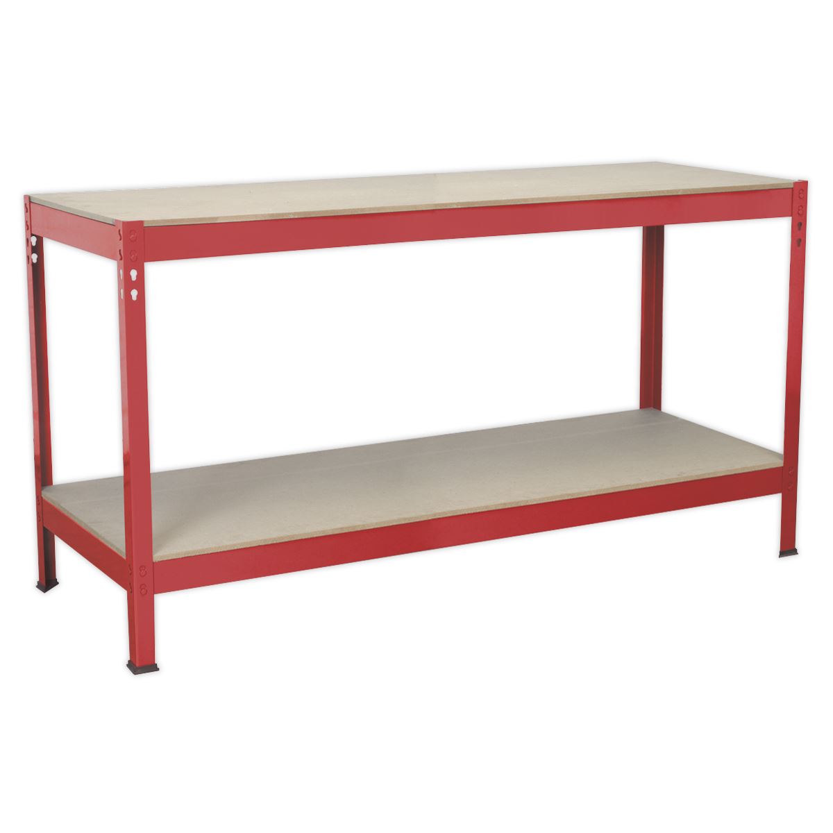 Sealey Workbench 1.53m Steel Wooden Top AP1535