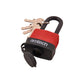 Weatherproof Long Shackle 40mm Security Padlock & 4 Keys Garage Home Safety Lock - T0760