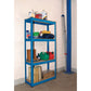 Draper Steel Shelving Unit - Four Shelves (L760 x W300 x H1520mm) - 21658