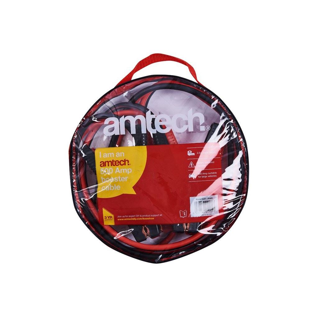 Amtech 500 Amp Booster Cables - J0325