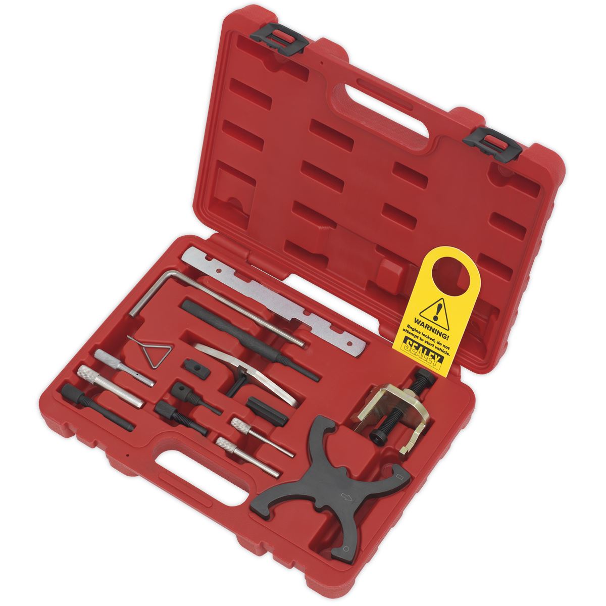 Sealey Die/Pet Eng Timing Tool Combo Kit- for Ford,PSA- Belt/Chain VSE5042A