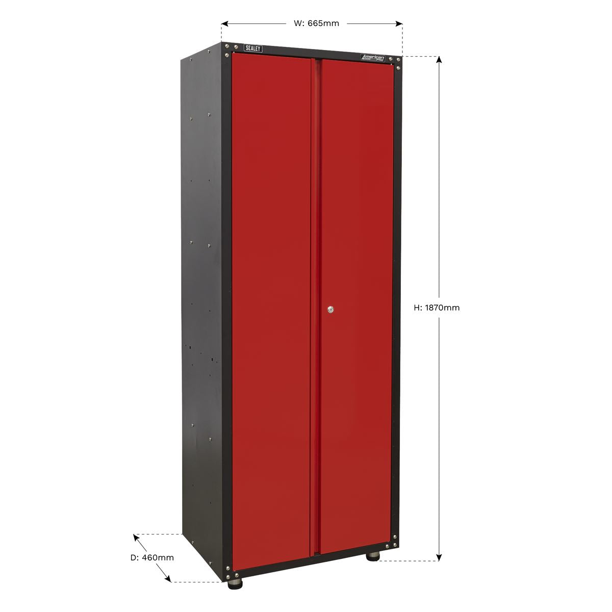 Sealey Modular 2 Door Full Height Cabinet 665mm APMS83