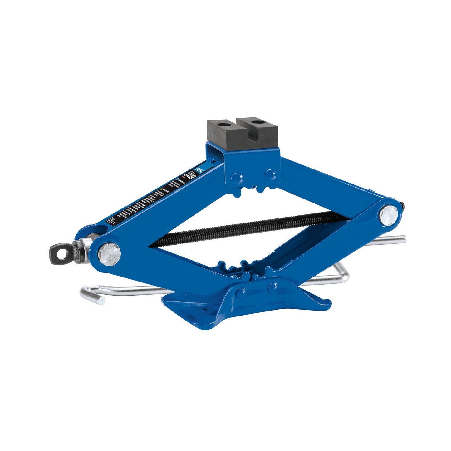 Draper Garage Workshop 1.5 Tonne Scissor Jack With Winding Handle - SJ1500-B - 69252