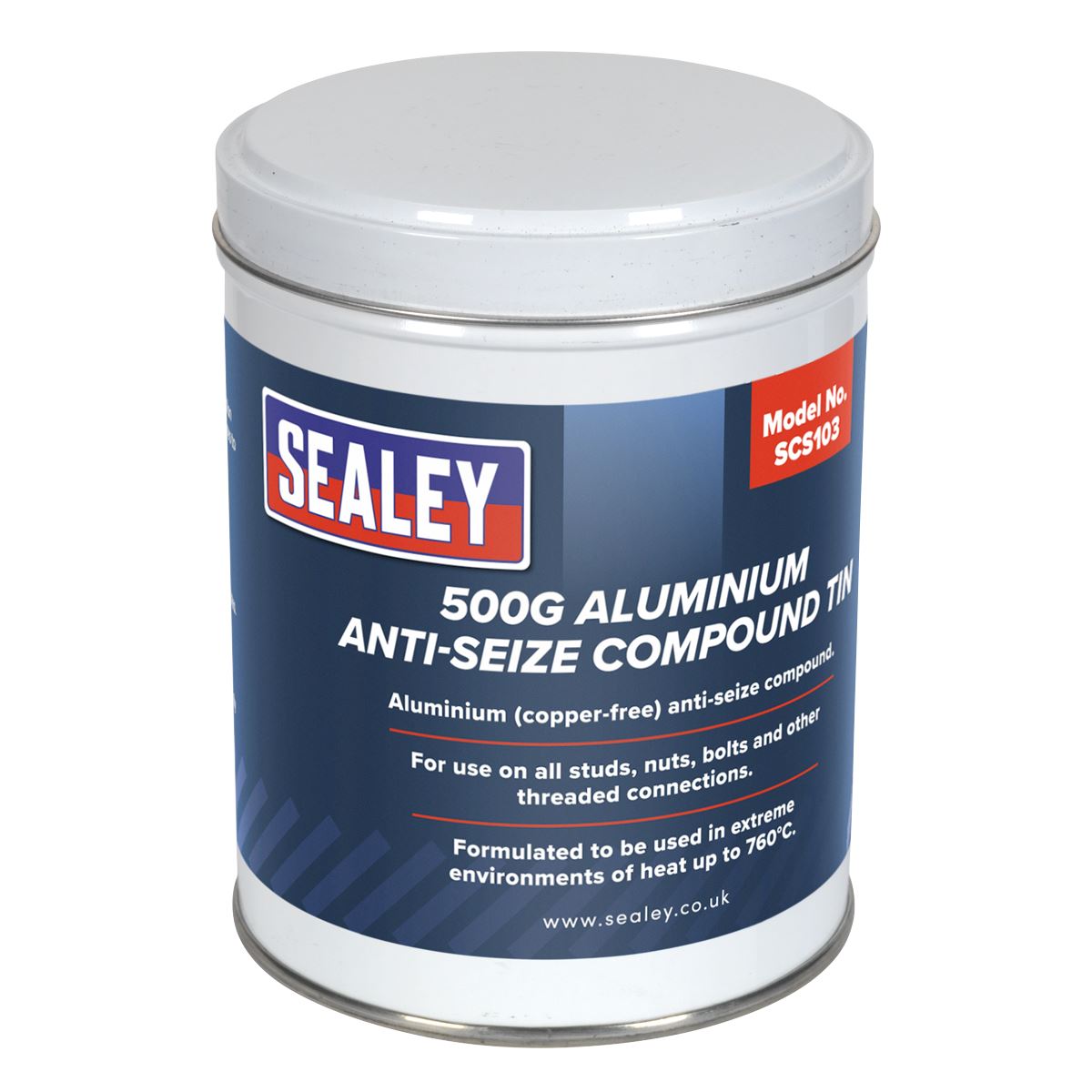 Sealey Aluminium Anti-Seize Compound 500g Tin SCS103