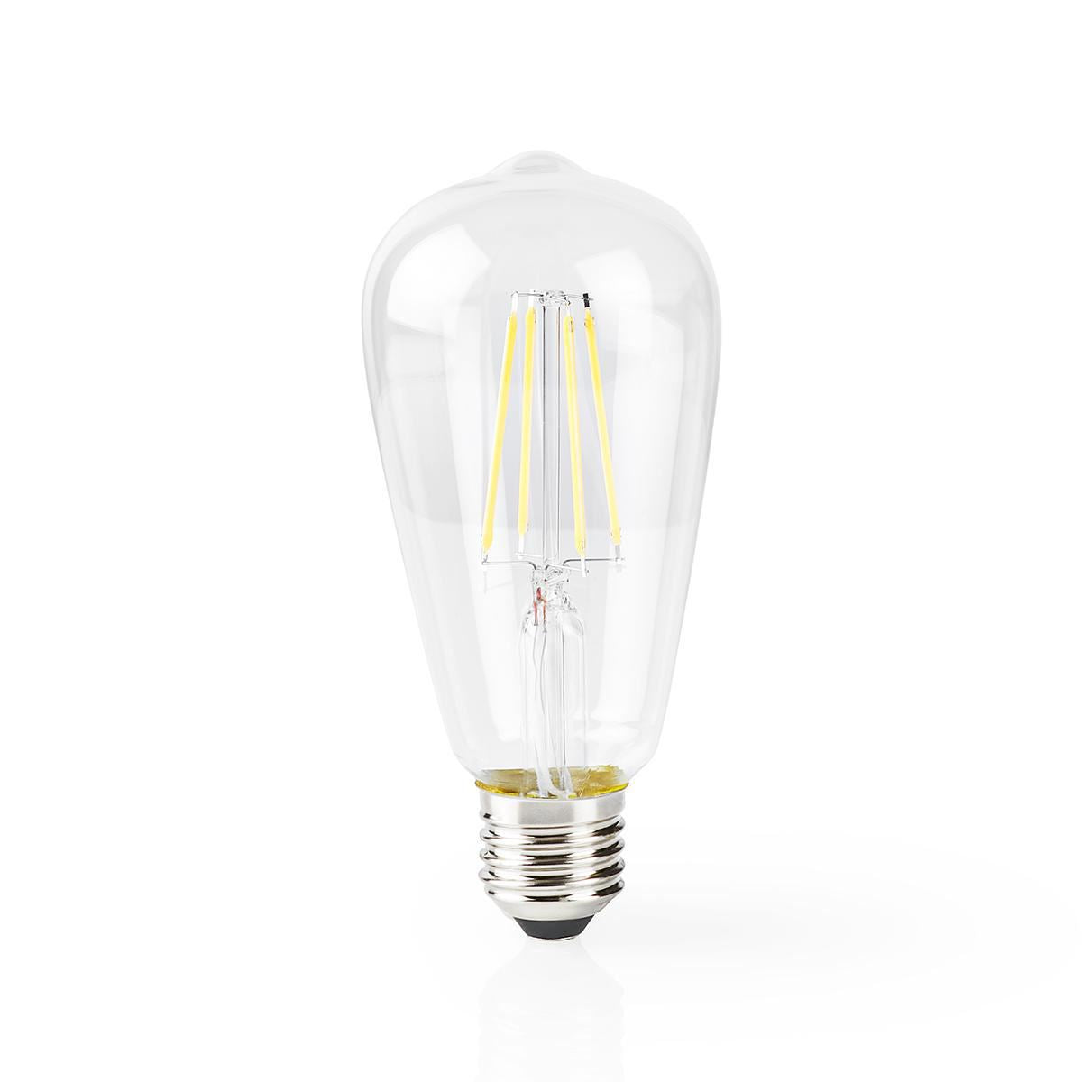 Nedis Wi-Fi Smart LED Filament Bulb E27 ST64 5W 500 lm WIFILF10WTST64