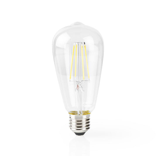 Nedis Wi-Fi Smart LED Filament Bulb E27 ST64 5W 500 lm WIFILF10WTST64