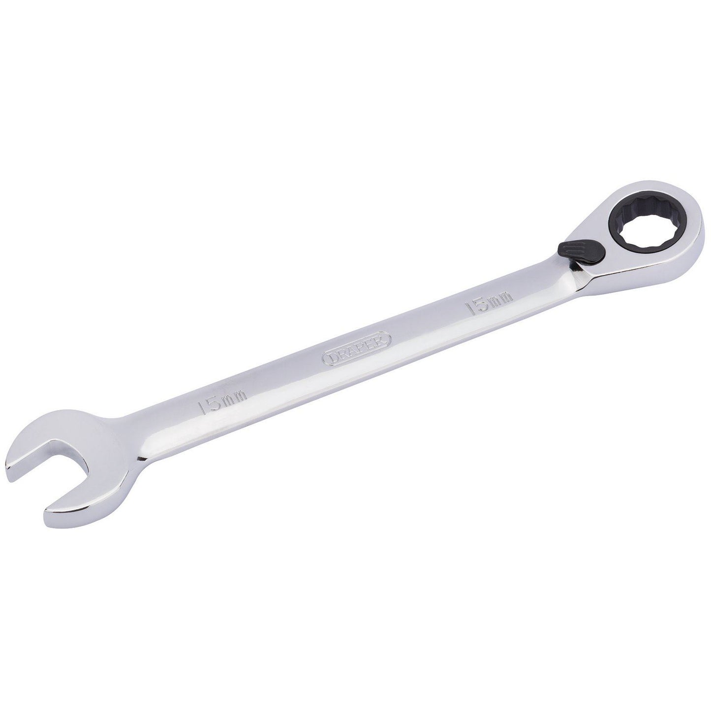 15mm Draper Hi-Torq Metric Reversible Ratcheting Combination Spanner 52003