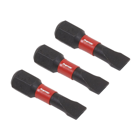 Premier Slotted 5.5mm Impact Power Tool Bits 25mm - 3pc AK8202