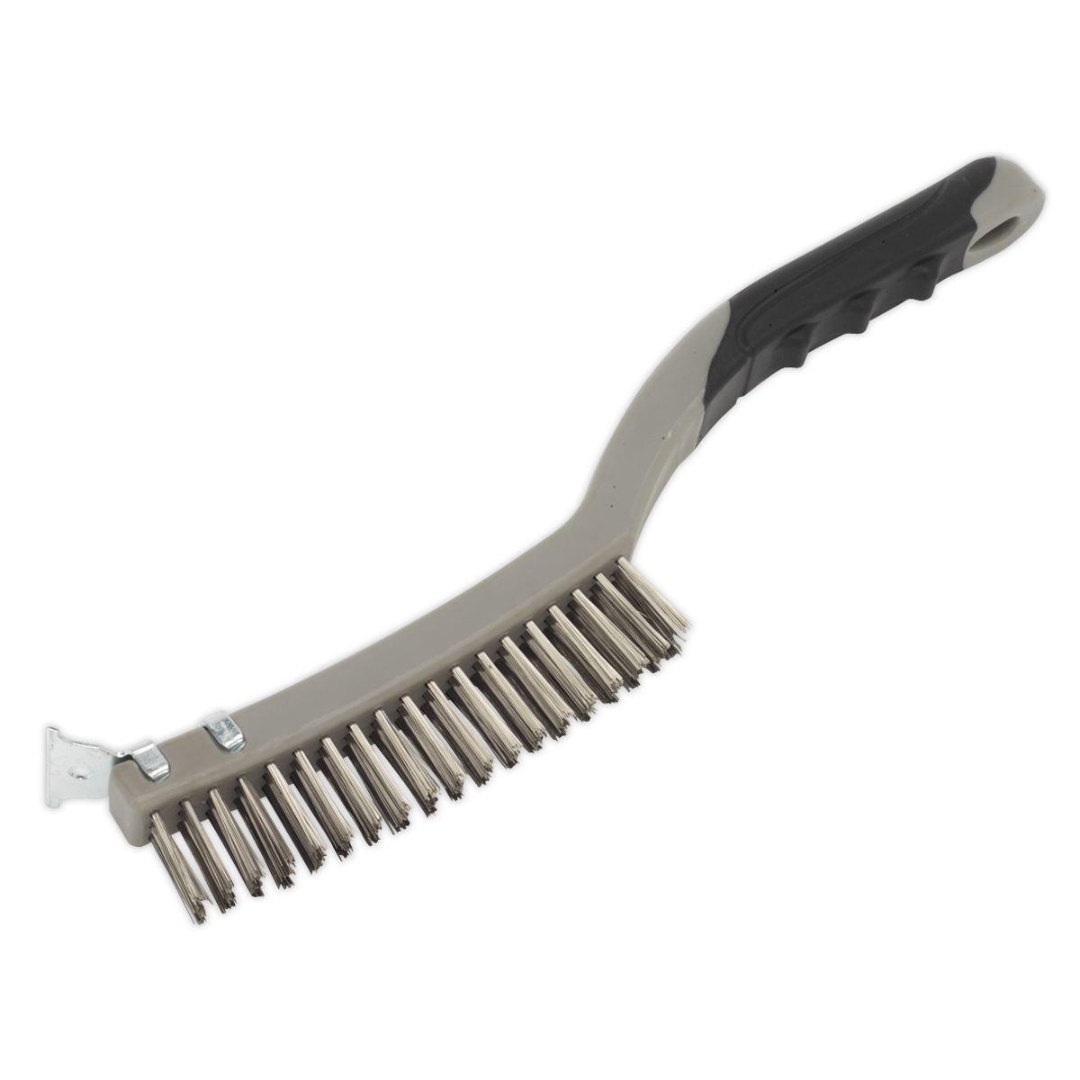 Sealey Wire Brush with Stainless Steel Fill & Scraper WB105