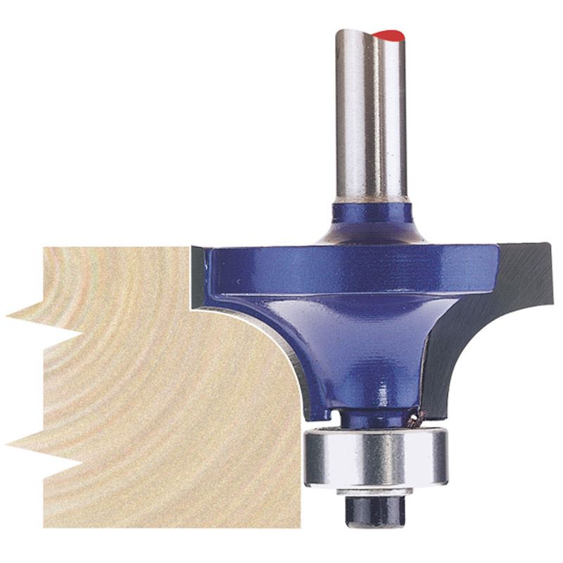 Draper 1x 1/4" Rounding 32x9mm Radius Tct Router Bit Professional Tool 75342