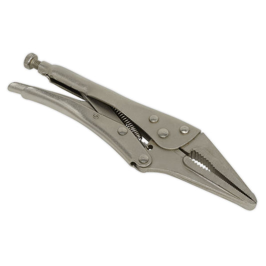 Sealey Locking Pliers Long Nose 225mm S0462