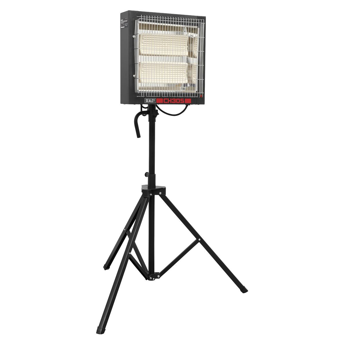 Sealey Ceramic Heater with Telescopic Tripod Stand 1.4/2.8kW 230V CH30S