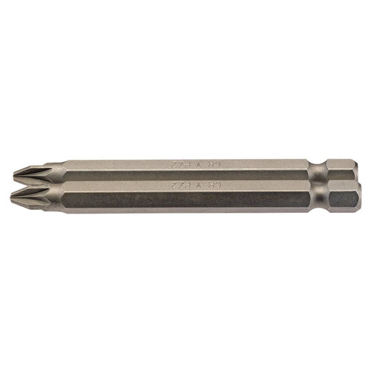 Draper 64312 No.2 1/4" Hex. PZ Type Insert Bit 75mm Long x 2