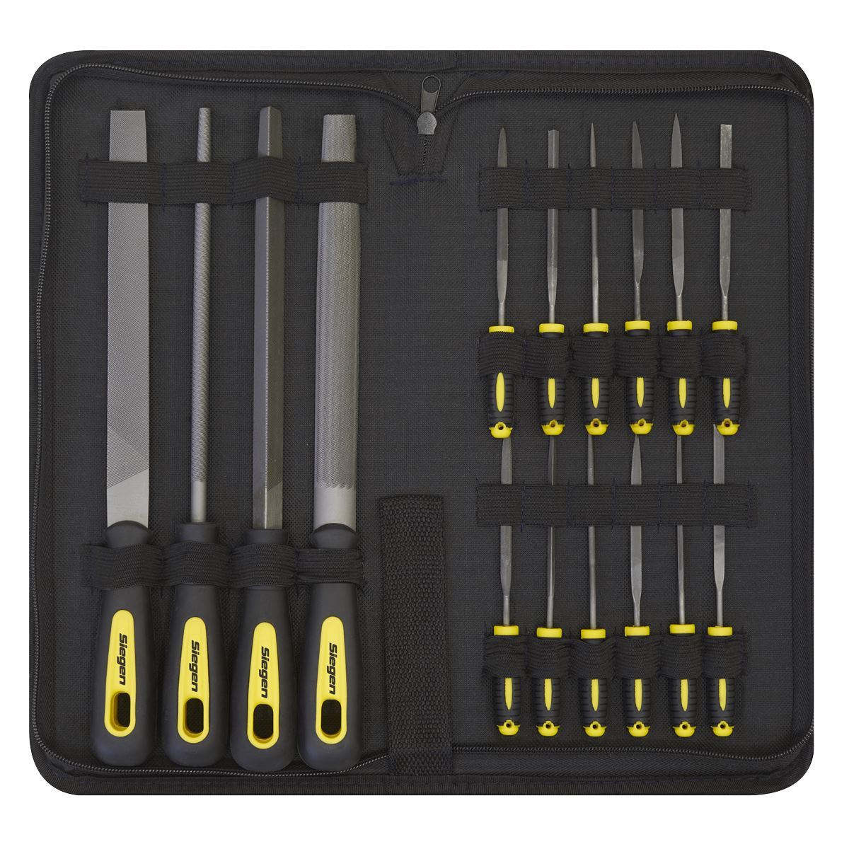 Sealey File Set 16pc Engineer's & Needle S05781