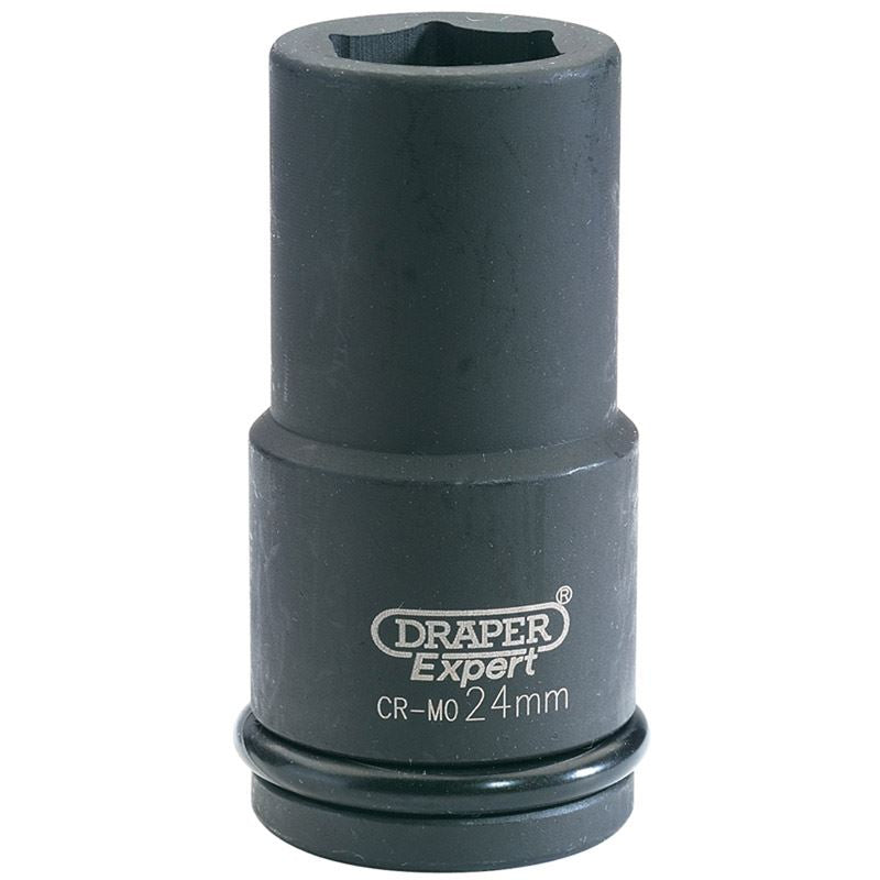 Draper Expert 24mm 3/4" Square Drive Hi-Torq® 6 Point Deep Impact Socket 71883