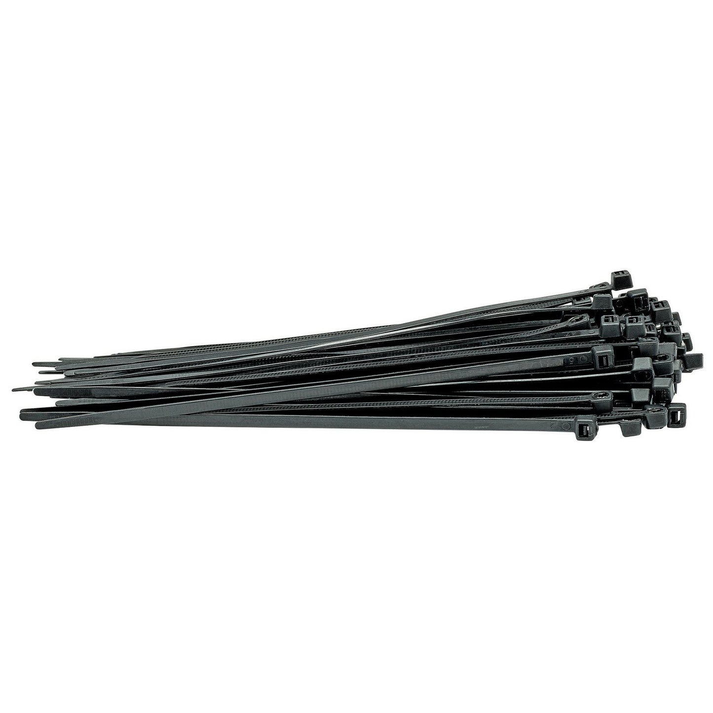 Draper High Quality Black Cable Ties (100 Pieces) - 70393