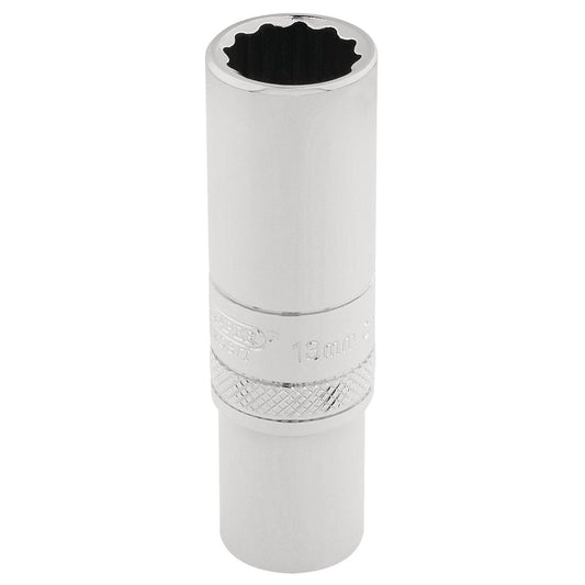 Draper 3/8" Sq. Dr. Hi-Torq 12 Point Deep Socket (12mm) - 32822