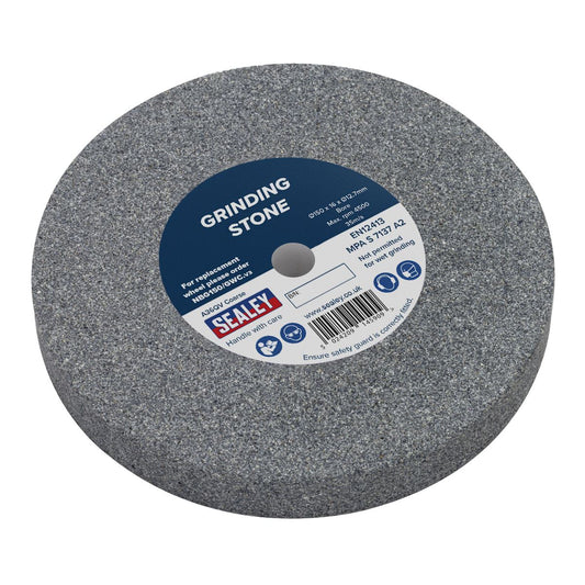 Sealey Grinding Stone 150 x 16mm 13mm Bore A36Q Coarse NBG150/GWC