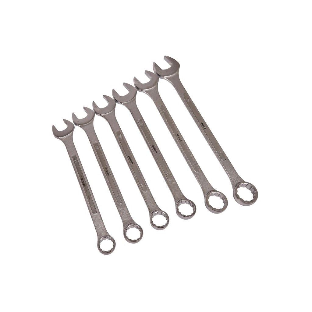 Amtech 6 Piece Jumbo Combination Spanner Set Extra Large 33mm-50mm Forged Steel - K1900