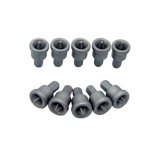 Amtech 10pc Drywall Screw Adaptor Set - F0720