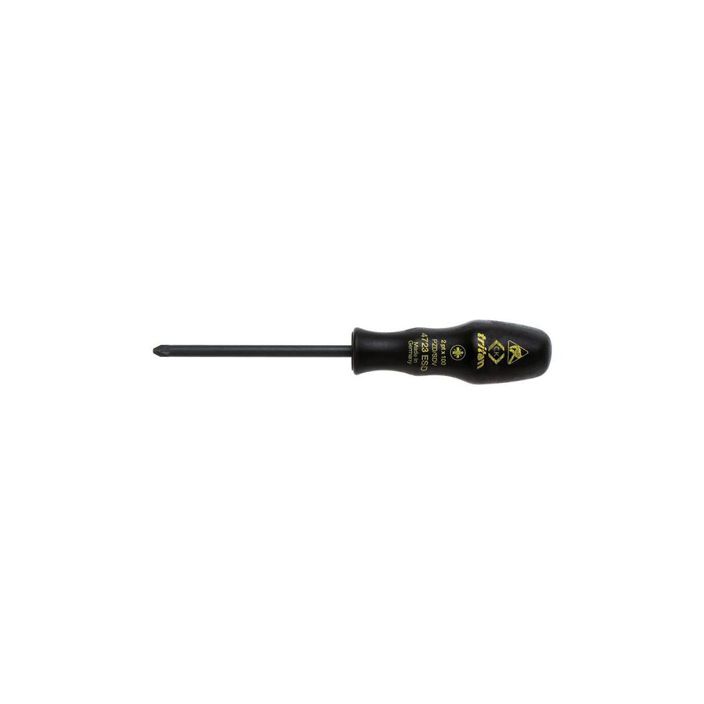 CK Tools Triton ESD Screwdriver PZ0x60mm T4723ESD 0