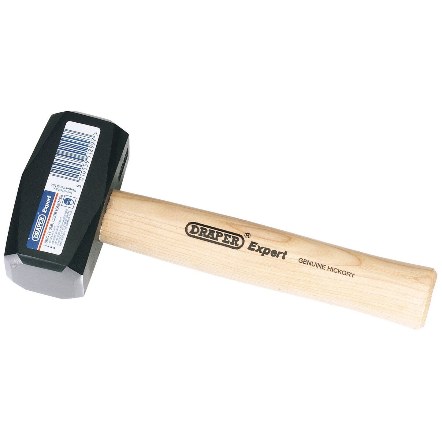 Draper 51299 Expert 1.8kg 4lb Hickory Shaft Club Hammer