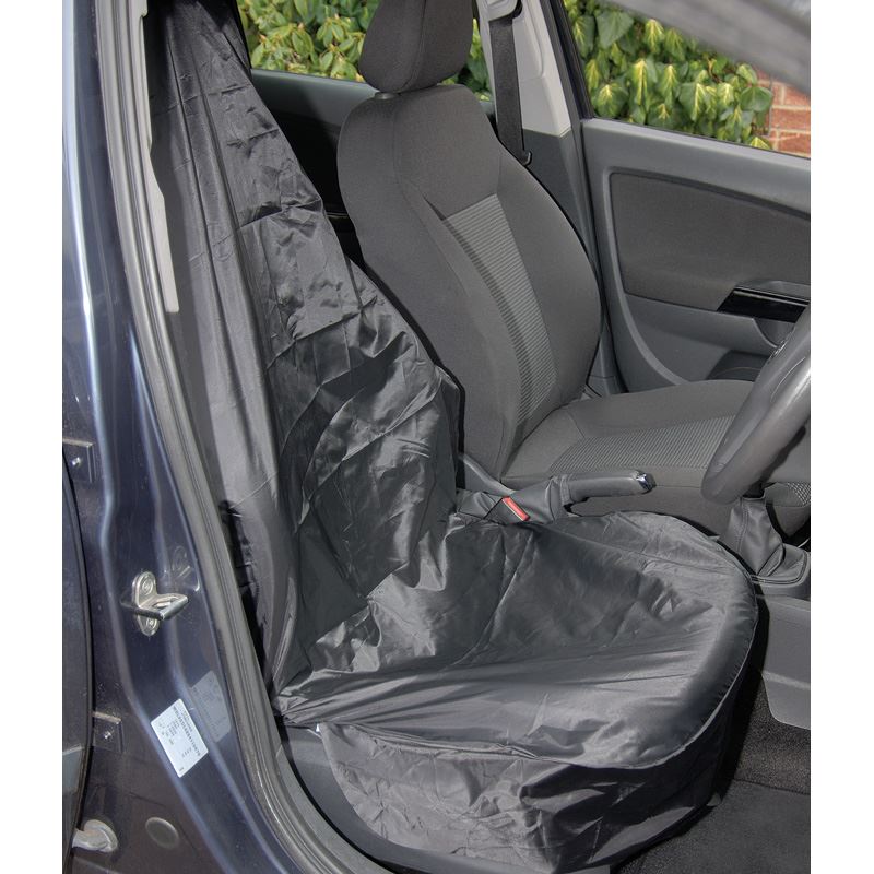 Draper Side Airbag Compatible Polyester Front Seat Cover -No. 22596