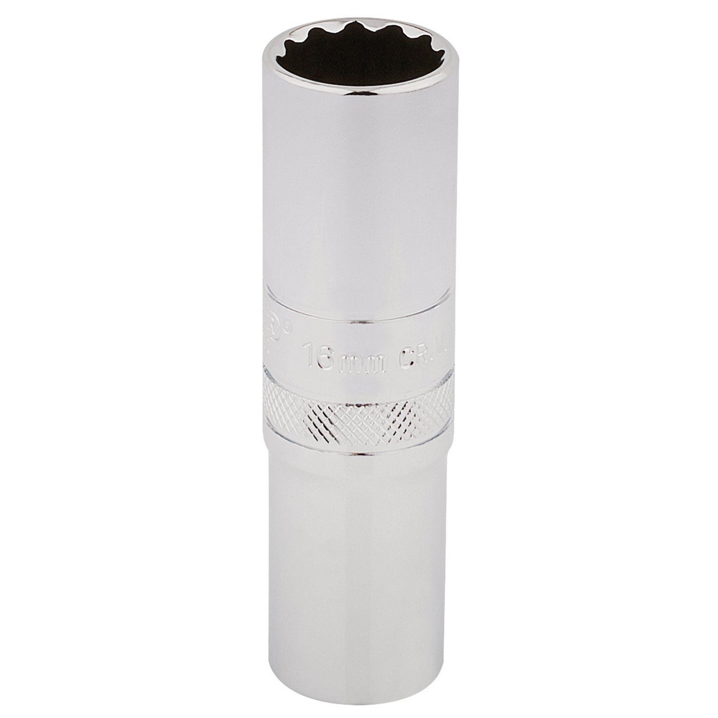 Draper Expert Quality 1/2" Square Drive Hi-Torq 12 Point Deep Socket - 16mm - 33734