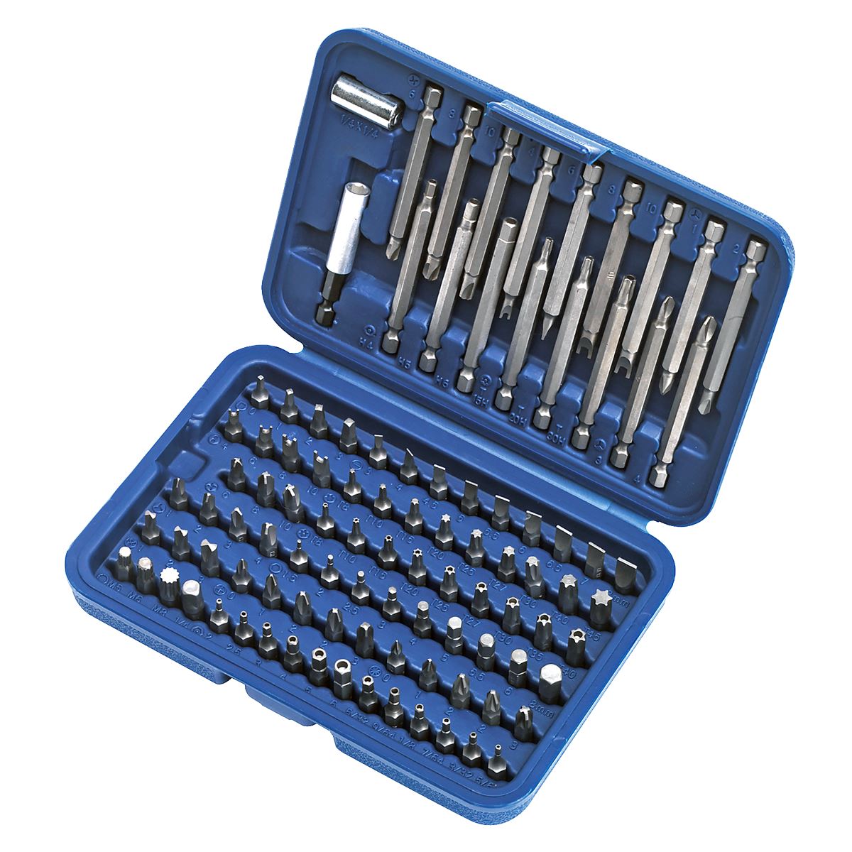 Sealey Power Tool/Security Bit Set 99pc Long & Short AK2099