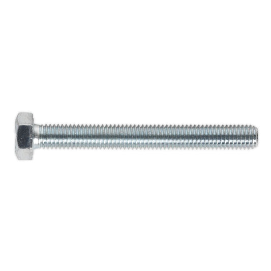 Sealey HT Setscrew M8 x 70mm 8.8 Zinc Pack of 25 SS870