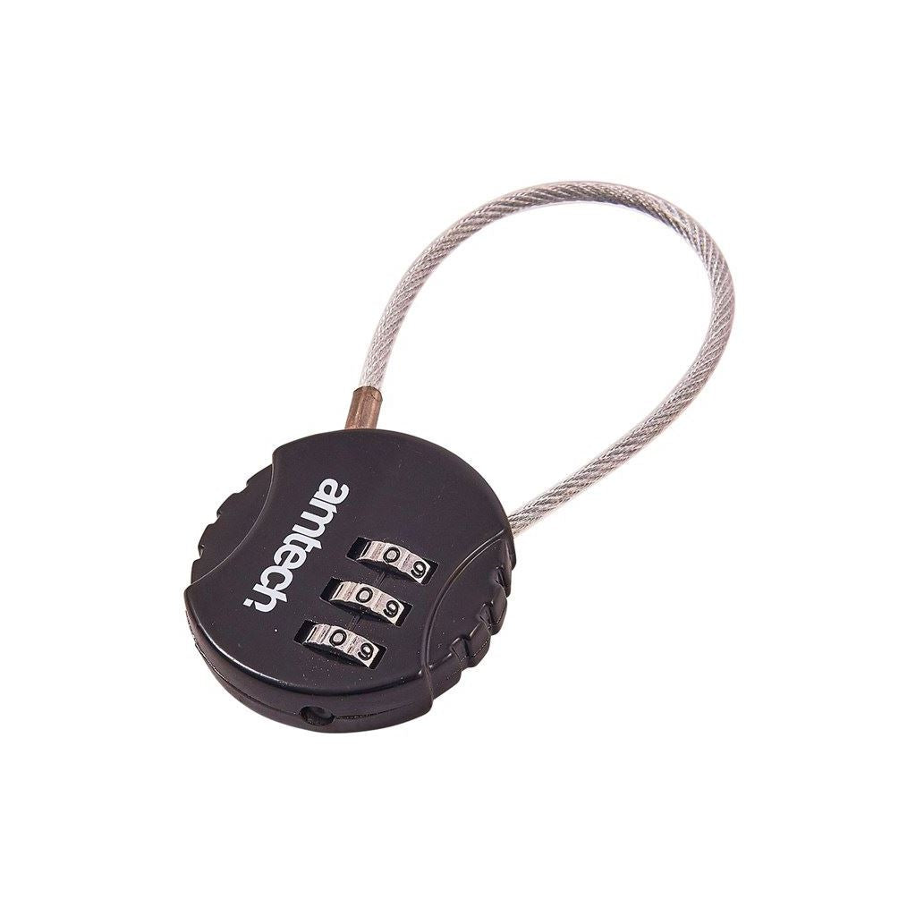 3 Digit Combination Cable Lock Garage Bags Sports Lockers Tools Safety Luggage - T1154