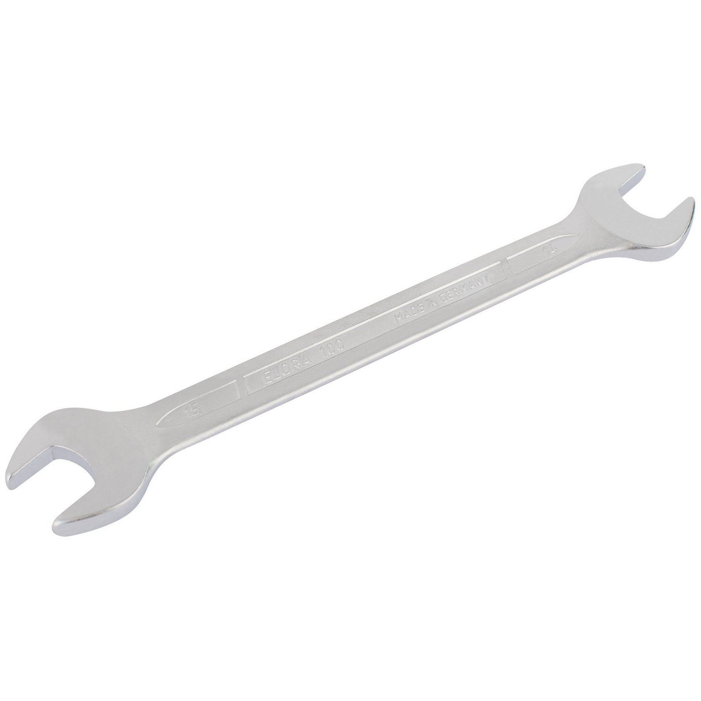 14mm X 15mm Elora Long Metric Double Open End Spanner Draper 01929