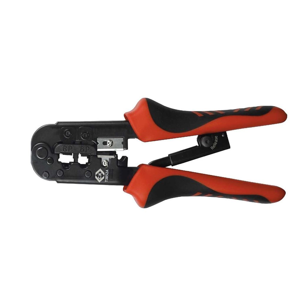 CK Tools Ratchet Crimping Pliers  Modular Plugs T3852A