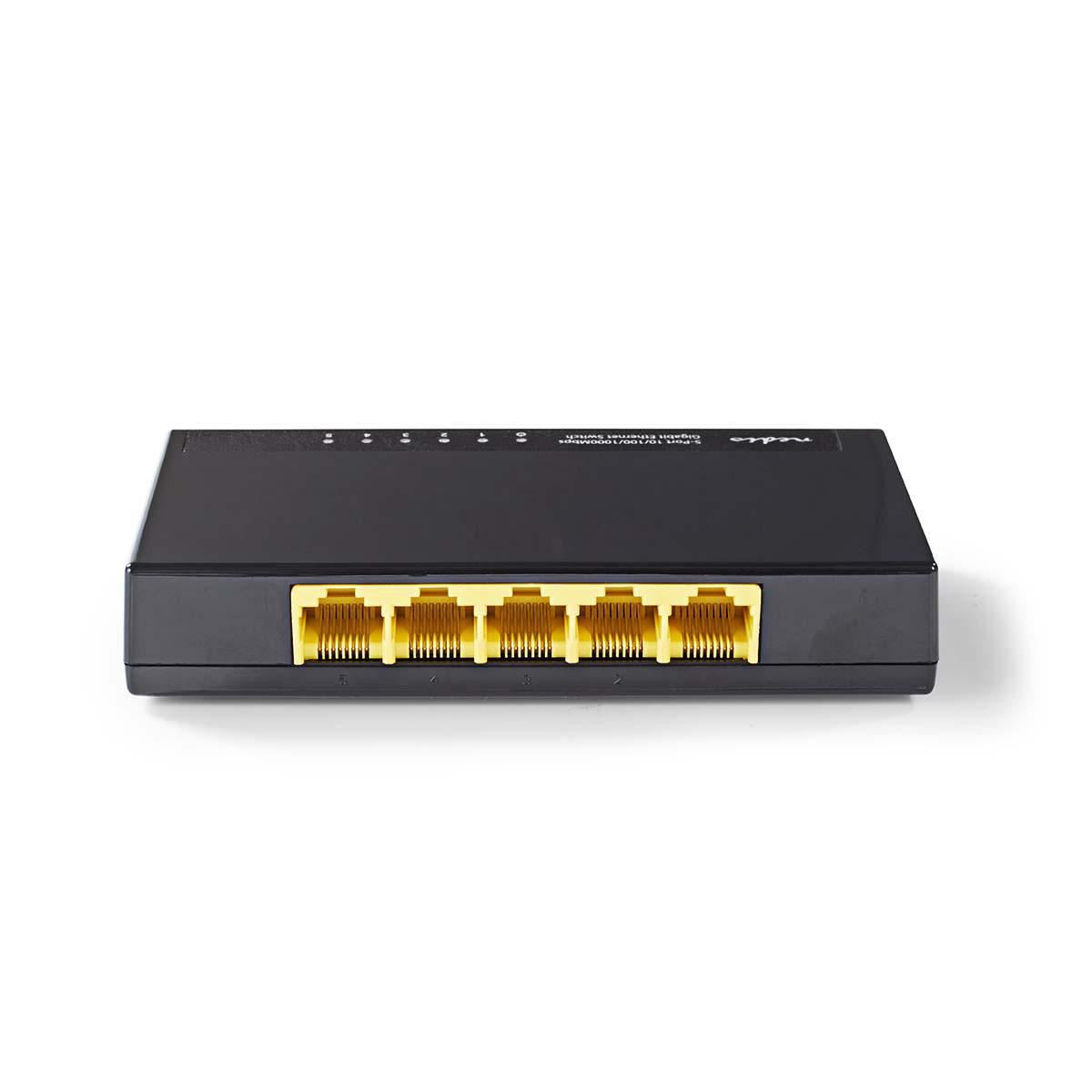 Nedis Network Switch 5 Ports 1 Gbps LED Indicator Lights