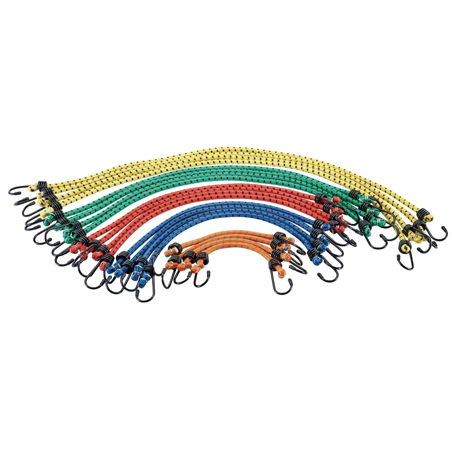 8-20 ASSORTED STRONG ELASTIC BUNGEE CORDS Luggage Tie Town Rope Boat Car Trailer - 63574