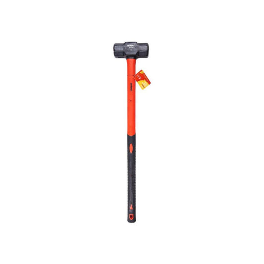 6Lb Fibreglass Sledge Club Lump Hammer Fibre Glass Shaft Rubbergrip Handle 2.7Kg - A2150