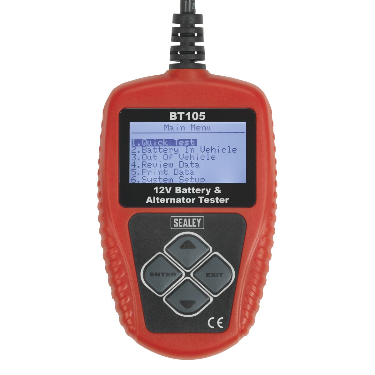 Sealey Digital Battery & Alternator Tester 12V BT105