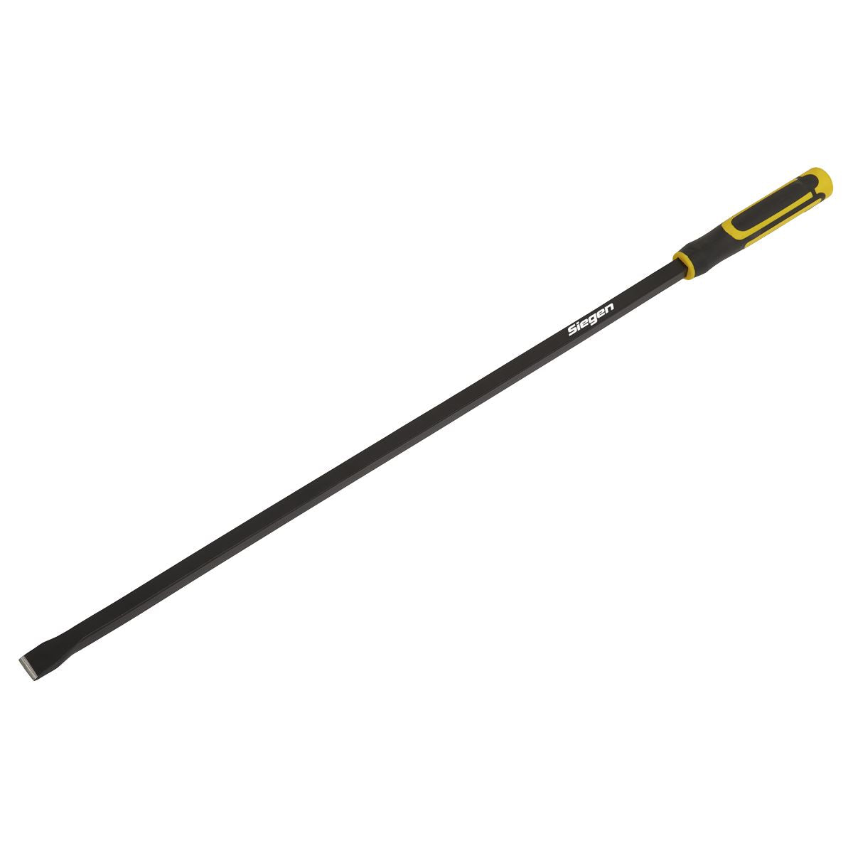 Sealey Pry Bar 900mm Straight Heavy-Duty with Hammer Cap S01191