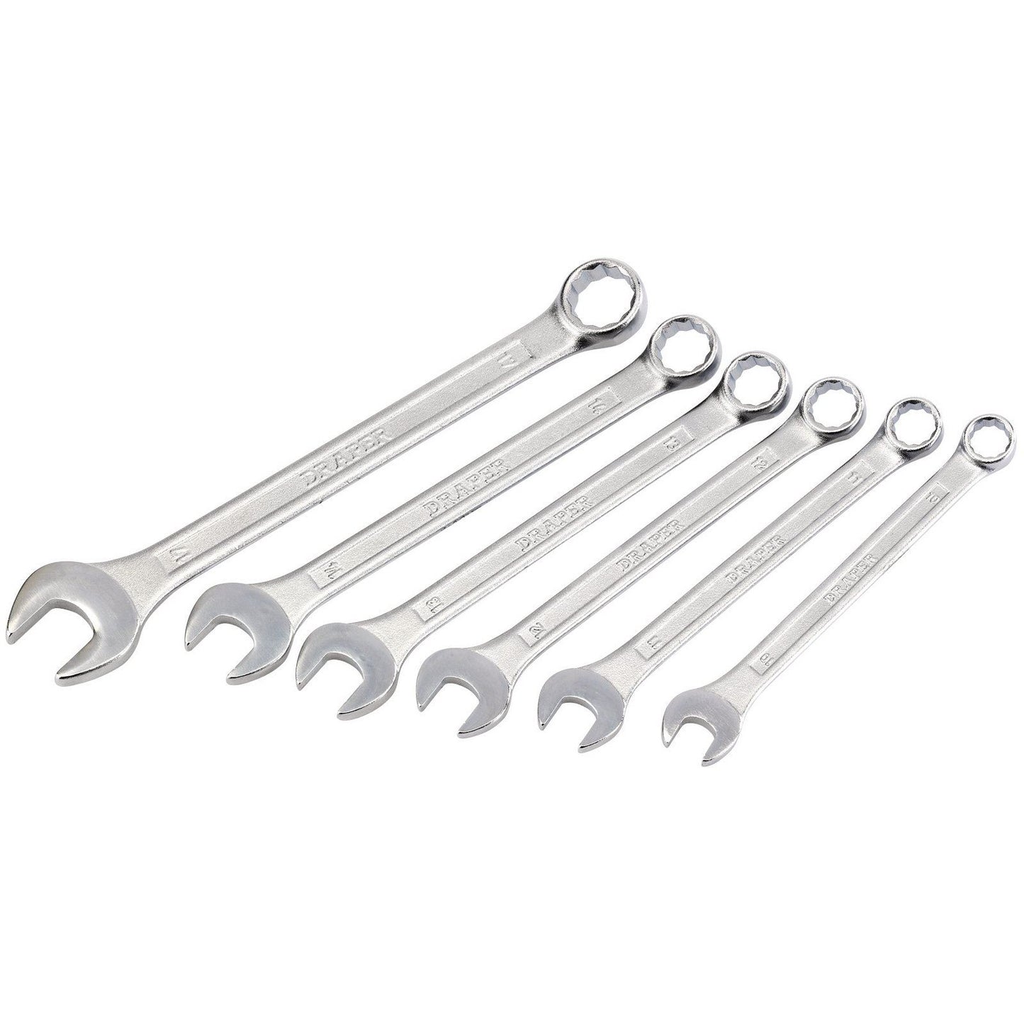 1x 6 Piece Draper Metric Combination Spanner Set - 80899