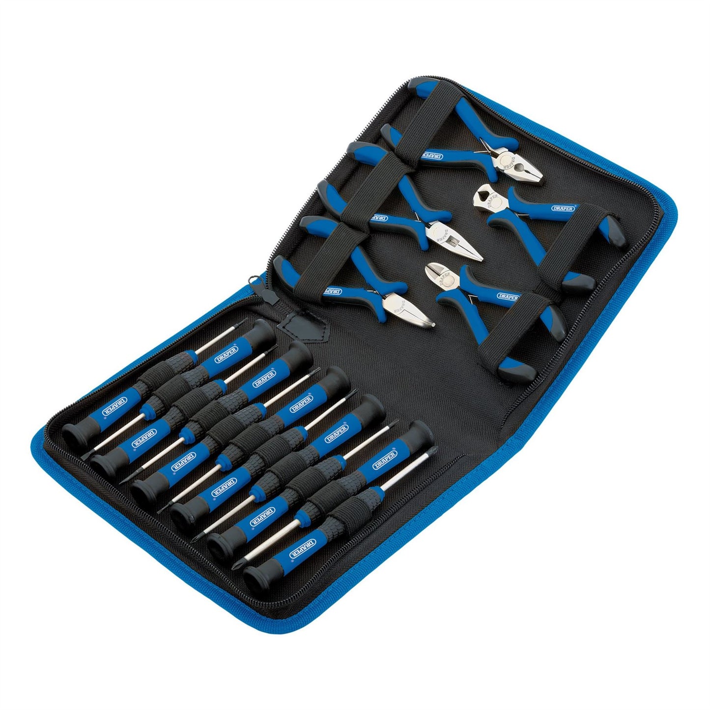 Draper Precision Pliers and Screwdriver Set (16 Piece) PSP16 (48958)