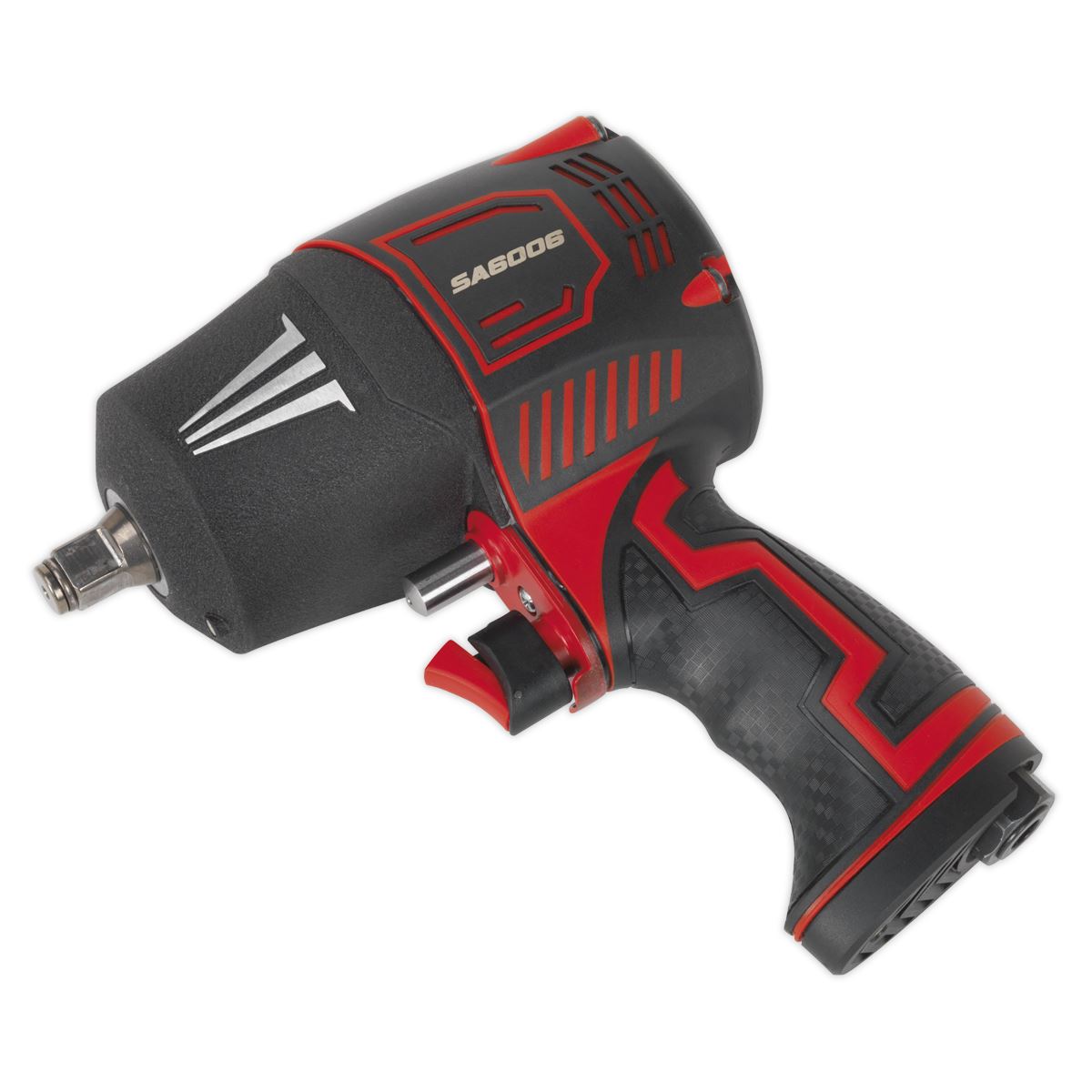 Sealey Composite Air Impact Wrench 1/2"Sq Drive Twin Hammer SA6006