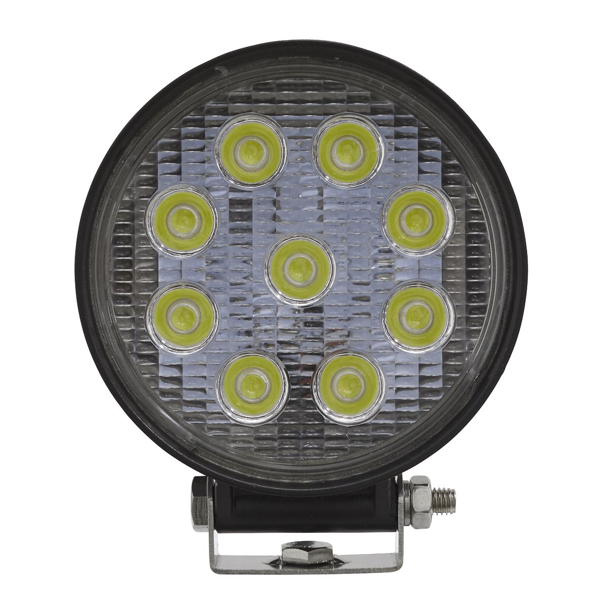 Sealey Round Work Light with Mounting Bracket 27W LED LED3R