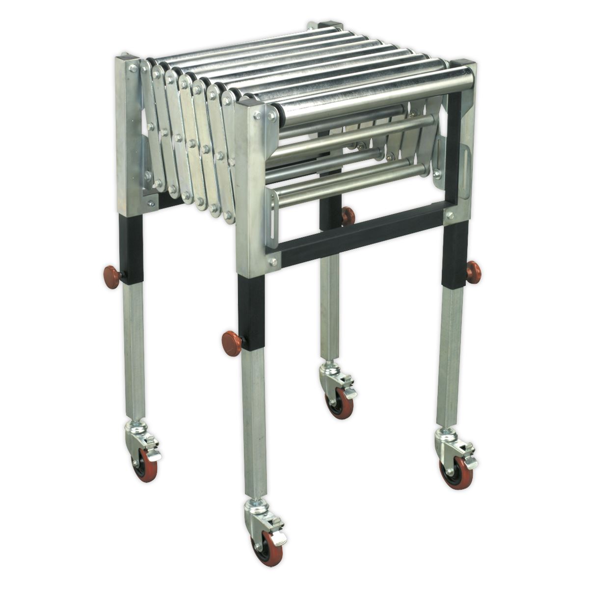 Sealey Adjustable Roller Stand 450-1300mm 130kg Capacity RS911F